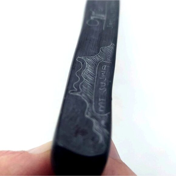 Handcarved Soapstone Elephant Caravan Figurine Kenya Souvenir Hakuna Matata - Picture 4 of 6